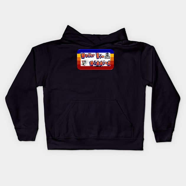 Dollar Bin Digging Kids Hoodie by Rennavision